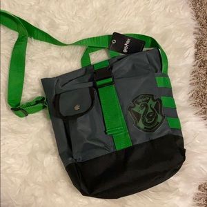 NWT Slytherin Book Bag Crossbody Lootcrate